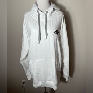 Men’s Baltimore Ravens White Hoodie